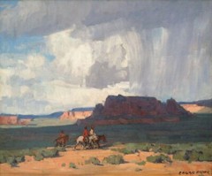 Desert Rain : Edgar Alwin Payne : Archival Quality Art Print