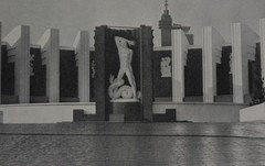 Antique Art Print Chicago Worlds Fair Hall of Science 1933 American History