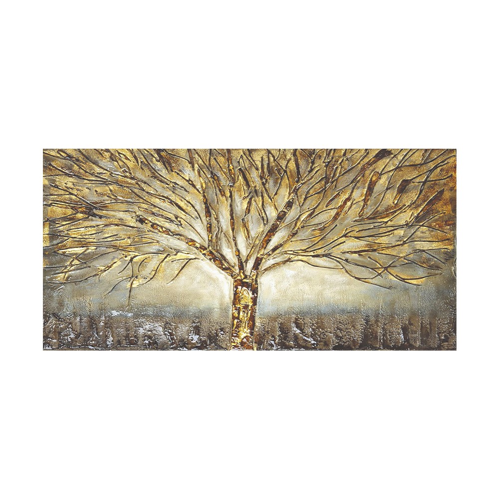 Gold Tree of Life Canvas Painting Poster&Prints Abstract Art Pictures Wall Art