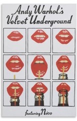 Andy Warhol’s Velvet Underground Feat Nico Lips Soda 16.75×24.5 Canvas Poster