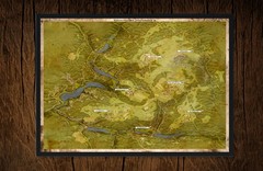 Trosky Area Map Poster – Kingdom Come: Deliverance II