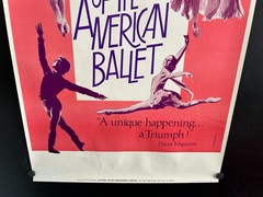 Original / Vintage Stars of the American Ballet Promotional Poster 20×28
