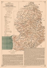 Historic Map – Alentejo Portugal – Valverde 1880 – Vintage Wall Art
