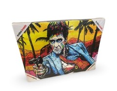 Scarface Canvas framed art Exotic Brands 12″ x 16″ size tropical LED light up
