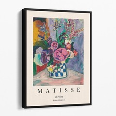 Henri Matisse – Les Pivoines Paintings Fish Abstract Canvas Wall Art Print