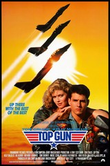 TOP GUN 1986 80s OFFICIAL ORIGINAL TOM CRUISE MOVIE CINEMA PRINT PREMIUM POSTER