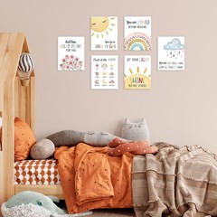 Bible Verses Wall Decor,Inspirational Christian Wall Art,Set Of 6 (8’’X10’’) …