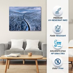 Large Modern Nature Canvas Art for Living Room, Bedroom, Dining Room 24 x 36
