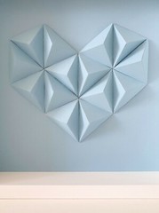 Origami Wall Art Display, Home Decor Frame