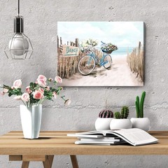 12×16 Coastal Themed Canvas Art – Beautiful Seascape for Bathroom & Living Room