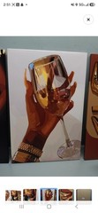3-Piece African American Women Canvas Wall Art Set (New) Home Decor