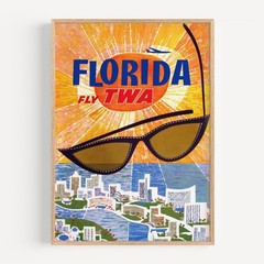 Florida – TWA Retro Travel Poster
