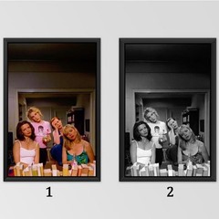 Funny SATC Bathroom Art – TV Scene Wall Decor, Home Decor, Vintage Poster