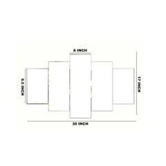 Morden City Abstract Wall Art – Five Frame Painting – Home Decor