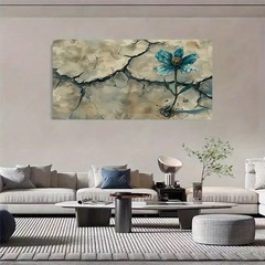 Living Room Decoration Posters Large-Scale Unframed Canvas Painting for Living