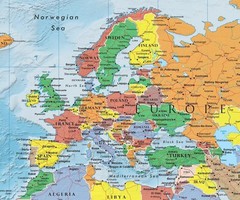 Laminated World Classic Premier Wall Map Poster, 24×36 Inches, Political Design