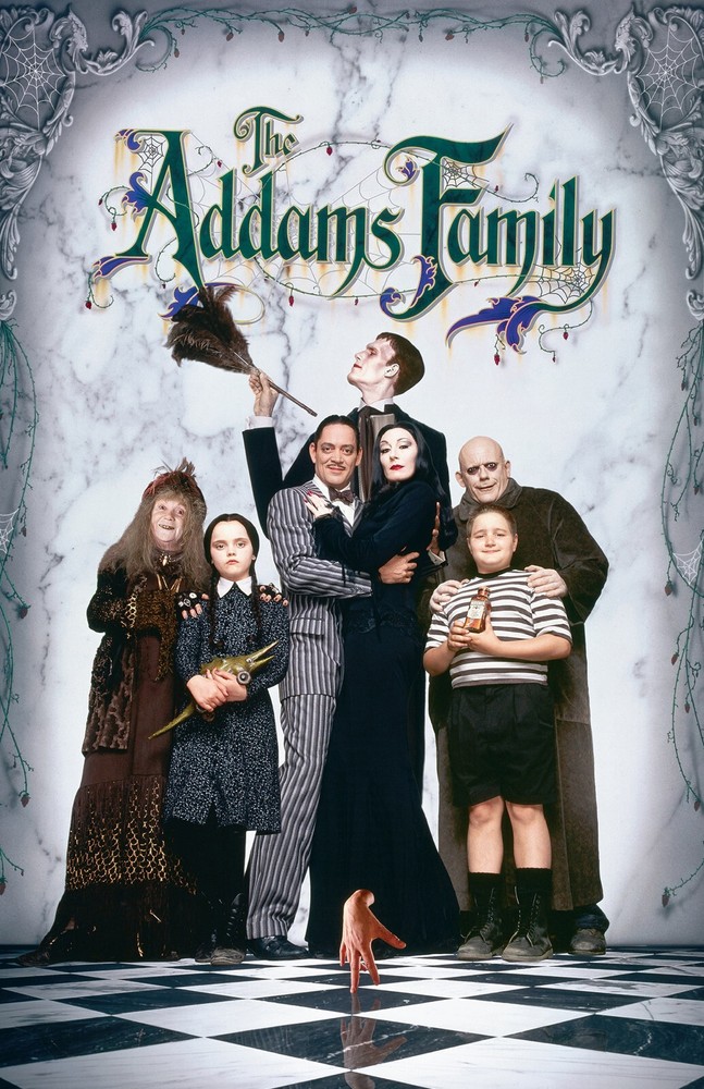 BB3630 The Addams Family Film By Barry Sonnenfeld 1991 Movie Poster 11×17