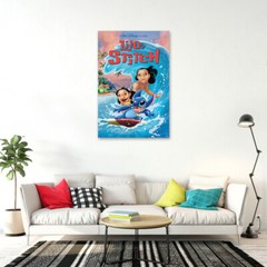Lilo & Stitch – Disney / Pixar TV / Movie Poster (Wave Surfing) (Size: 24 x 36″)