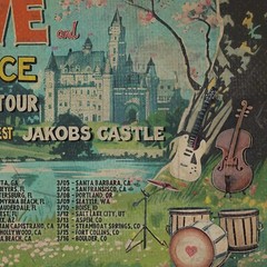 G. Love and Special Sauce Anniversary Tour Poster, Jakobs Castle Sublime Concert