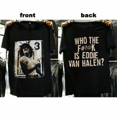 Vintage 1998 Who The Is Eddie Van Halen new