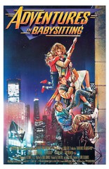 BB0132 Adventures in Babysitting Film 1987 Bordered Movie Poster 11×17
