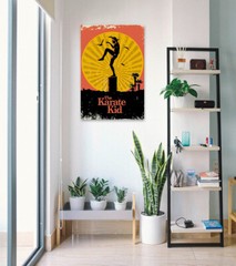 The Karate Kid – Movie Poster (The Crane / Sunset At Beach) (Size: 24″ x 36″)