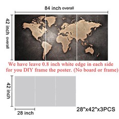 Set 3 Art Silk Canvas Monster Ukiyoe Japanese Paint poster Decor Unframed P56
